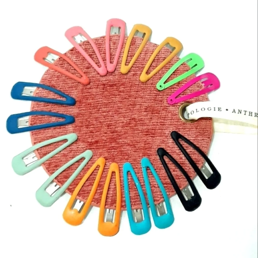 Anthropologie Rainbow Hair Clips Set  Multicolor
